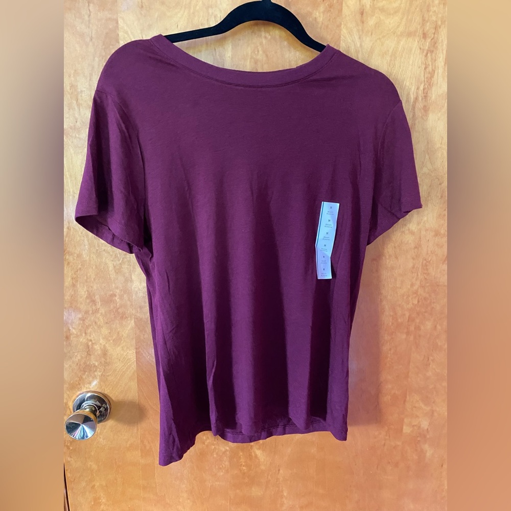 NWT A new day purple tee